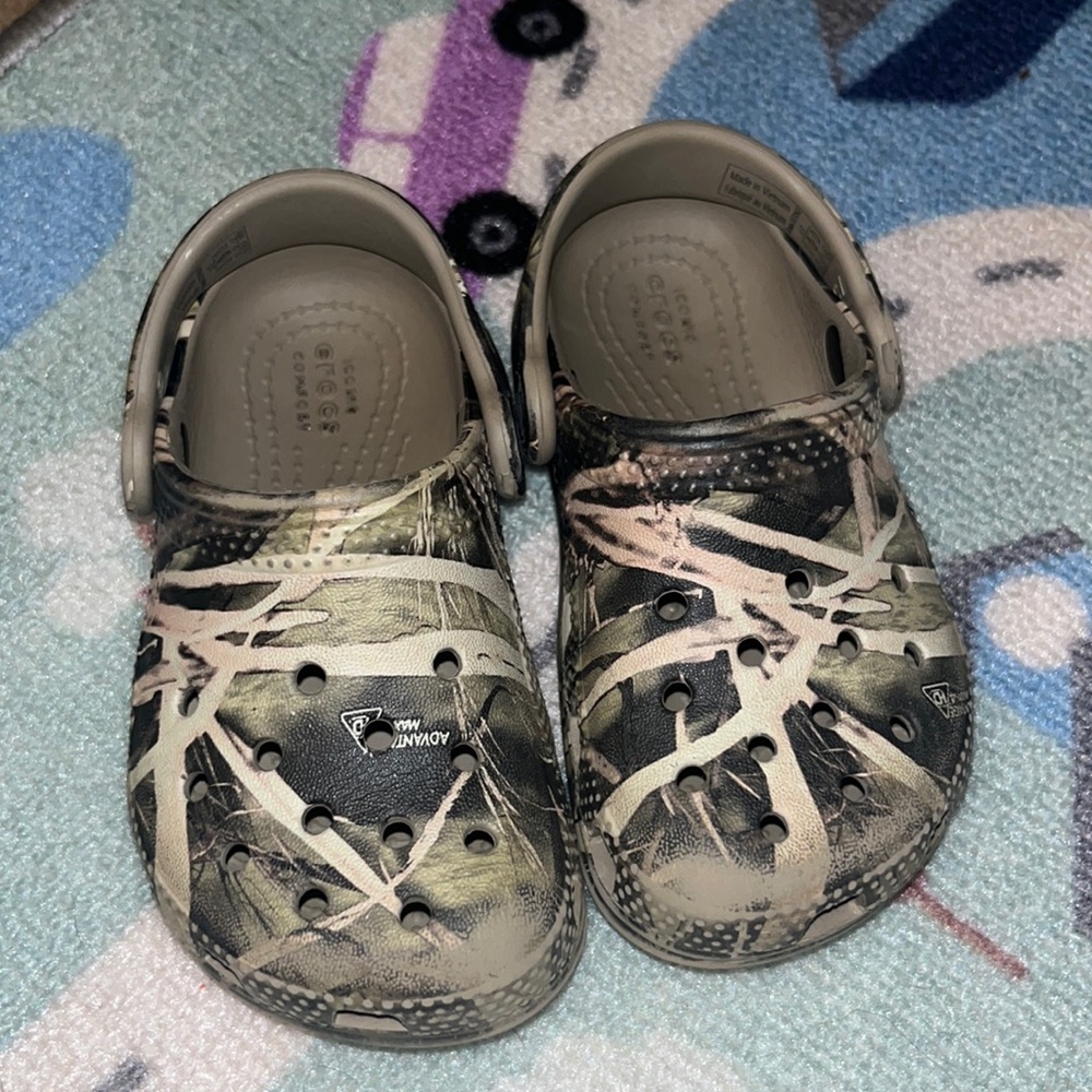 Toddler boy crocs C7 camo
